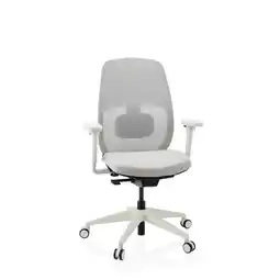 Netto Marken-Discount hjh OFFICE Profi Bürostuhl Skandis Stoff / Netzstoff mit Armlehnen (höhenverstellbar) Angebot