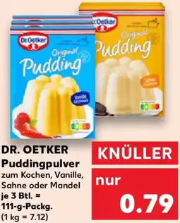 Kaufland DR. OETKER Puddingpulver Angebot