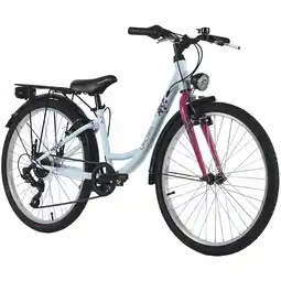 Netto Marken-Discount Dacapo DaCapo Kinderfahrrad 24 Cindy 7 Gänge RH 32 cm mit Beleuchtung - Ab 8 Jahre Angebot