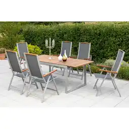 Netto Marken-Discount Merxx Siena Set 7tlg. Ausziehtisch Angebot