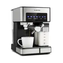 Netto Marken-Discount Arabica Comfort Siebträgermaschine 1350W 20 Bar 1,8l Touch-Bedienfeld Angebot