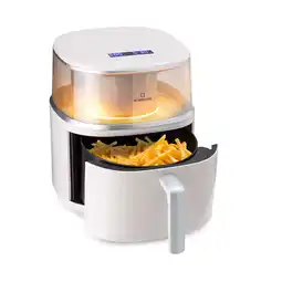 Netto Marken-Discount Air Bloom Heißluftfritteuse Dampffunktion 1500W 7,5 Liter 16 Programme Angebot