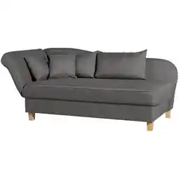 Netto Marken-Discount Max Winzer Selma Recamiere mit Armteil links klappbar anthrazit Angebot