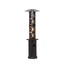 Netto Marken-Discount Goldflame Style Terrassenheizstrahler 11,2 kW 360°-Blick mobil Angebot