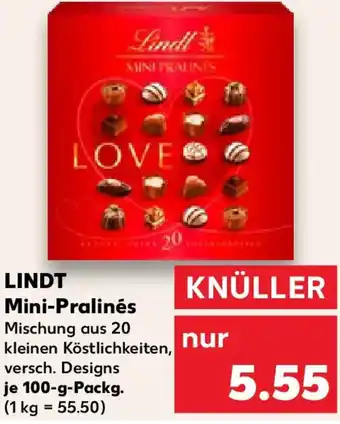 Kaufland LINDT Mini-Pralinés Angebot