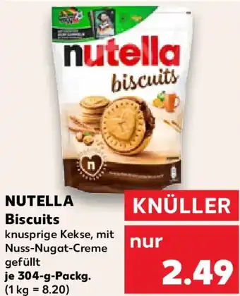 Kaufland NUTELLA Biscuits Angebot