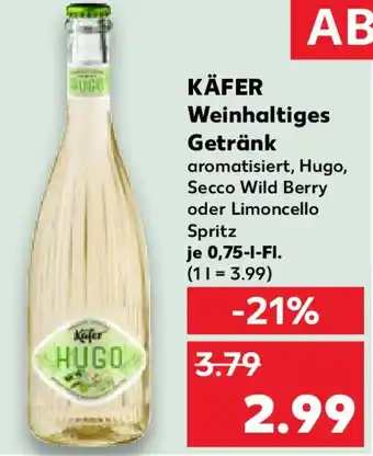 Kaufland KÄFER Weinhaltiges Getränk Angebot