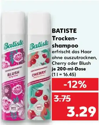 Kaufland BATISTE Trocken- shampoo Angebot
