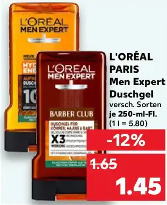 Kaufland L'ORÉAL PARIS Men Expert Duschgel Angebot