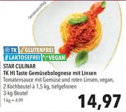 CITTI Markt STAR CULINAR TK HI Taste Gemüsebolognese mit Linsen Angebot