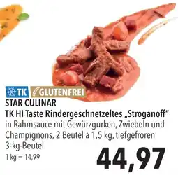 CITTI Markt STAR CULINAR TK HI Taste Rindergeschnetzeltes „Stroganoff" Angebot