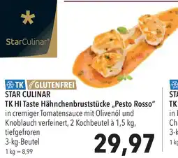 CITTI Markt STAR CULINAR TK HI Taste Hähnchenbruststücke „Pesto Rosso" Angebot