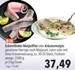 CITTI Markt Eckernförder Matjesfilet oder Kräutermatjes Angebot