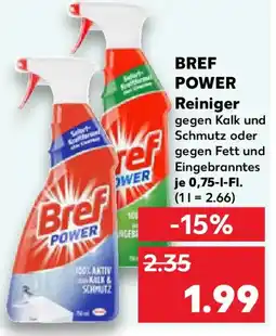 Kaufland BREF POWER Reiniger Angebot