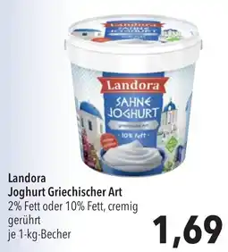 CITTI Markt Landora Joghurt Griechischer Art Angebot