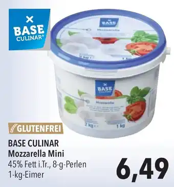 CITTI Markt BASE CULINAR Mozzarella Mini Angebot