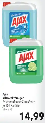 CITTI Markt Ajax Allzweckreiniger Angebot