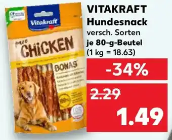 Kaufland VITAKRAFT Hundesnack Angebot