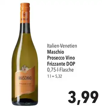 CITTI Markt Maschio Prosecco Vino Frizzante DOP Angebot