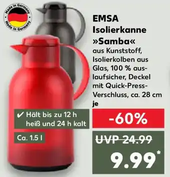 Kaufland EMSA Isolierkanne Samba Angebot