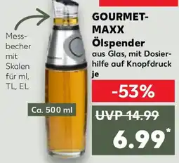 Kaufland GOURMETMAXX Ölspender Angebot