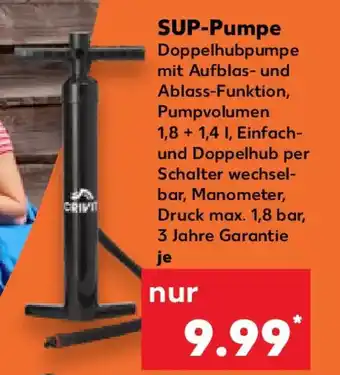 Kaufland CRIVIT SUP-Pumpe Angebot