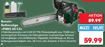 Kaufland PARKSIDE Benzin- Kettensäge PBKS 53 C3 Angebot