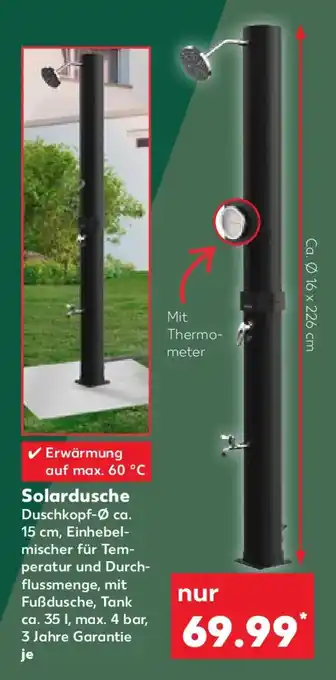 Kaufland PARKSIDE Solardusche Angebot
