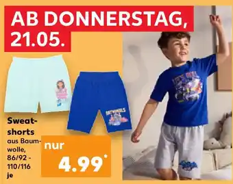 Kaufland Sweatshorts Angebot