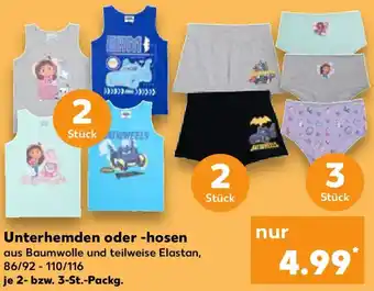 Kaufland Unterhemden oder -hosen Angebot