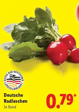 Lidl Deutsche Radieschen Angebot