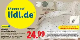 Lidl LIVARNO Musselin-Bettwäsche Angebot