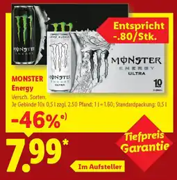 Lidl MONSTER Energy Angebot