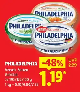 Lidl Philadelphia Angebot