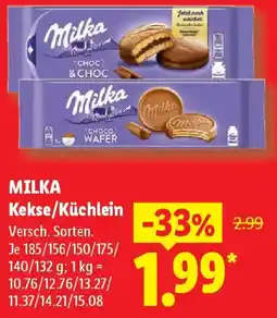Lidl MILKA Kekse/Küchlein Angebot