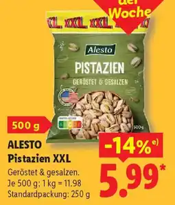 Lidl ALESTO Pistazien XXL Angebot