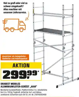 OBI DRABEST MOBILES ALUMINIUMLEITER-GERÜST „IKAR" Angebot
