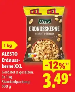 Lidl ALESTO Erdnusskerne XXL Angebot