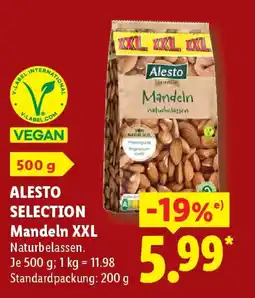 Lidl ALESTO SELECTION Mandeln XXL Angebot