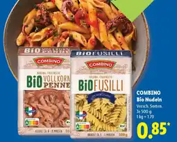 Lidl COMBINO Bio Nudeln Angebot