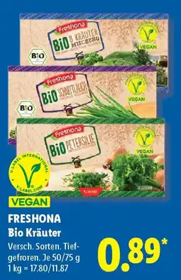 Lidl FRESHONA Bio Kräuter Angebot