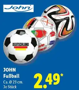 Lidl JOHN Fußball Angebot