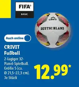 Lidl CRIVIT Fußball Angebot