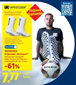 Lidl TAPEDESIGN Gripsocken,,Multisport" Angebot