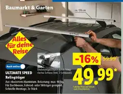 Lidl ULTIMATE SPEED Relingträger Angebot
