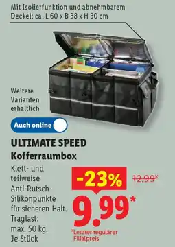 Lidl ULTIMATE SPEED Kofferraumbox Angebot