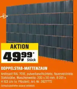 OBI DOPPELSTAB-MATTENZAUN Angebot