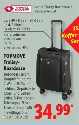 Lidl TOPMOVE Trolley- Boardcase Angebot