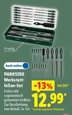 Lidl PARKSIDE Werkstattfeilen-Set Angebot