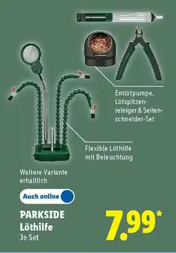 Lidl PARKSIDE Löthilfe Angebot